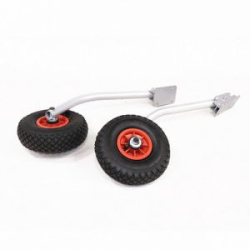 Колеса транцевые "Следопыт" 40 см, откидные (комплект)