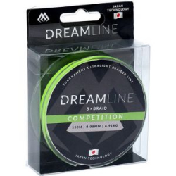 Плетеный шнур Mikado DreamLine Competition 150m Fluo Green 0.23mm /23.61kg