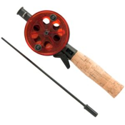 Удочка зимняя Akara 1808504 длина 41см d. катушки 76мм пробковая ручка с хлыстом QL-D25 без тюльпана