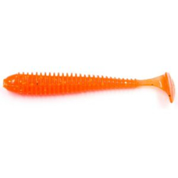 Силиконовая приманка Yaman Pro Betta 2,5" цвет #03 - Carrot gold flake (уп. 8 шт.)