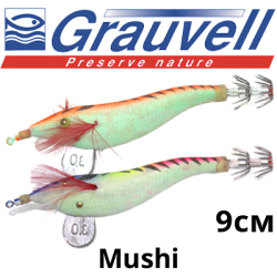 Grauvell Titan Squid Jig Mushi 9 cm
