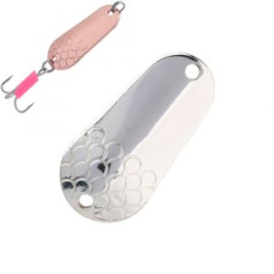 Блесна колеблющаяся Mikado Trython №4/15гр./5см - старое серебро