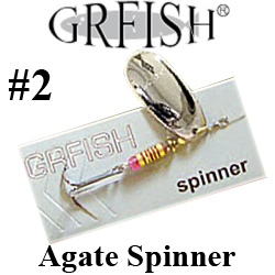 GRFish Agate Spinner #2 5g