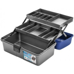 Ящик для инструментов двухполочный синий Helios (T-HS-2TTB-B)