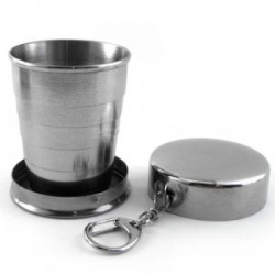 Стакан походный складной средний "Следопыт", 150 мл.