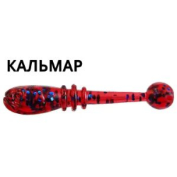 Силиконовая приманка Crazy Fish Whitebait 1.2" 84-30-73-6 кальмар цв. blue ruby (синий рубин)