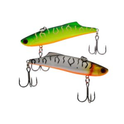 Воблер Mottomo Blade VIB 82S 21g цвет Silver&Ghost Tiger