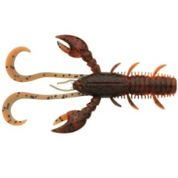 Приманка мягкая Berkley Hollow Craw 7cm Brown Orange Uv 8pc.