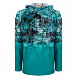 Футболка FHM "Mark Hoodie" V3 Принт мятный/мятный р-р XL