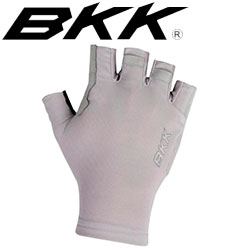 BKK Flamingo Half Finger Gloves Light Grey