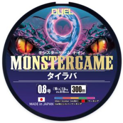 Шнур плетёный Duel MonsterGame 9 300m 5Color #1 9.1kg (0.17mm) H4559-5C