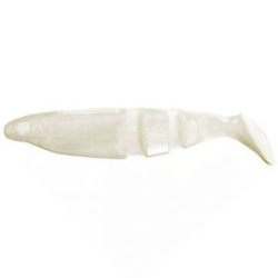 Эластичная приманка Lake Fork Boot Tail Magic Shad 3.5" цв. Pearl