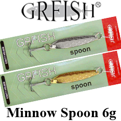 GRFish Minnow Spoon 6g 50mm