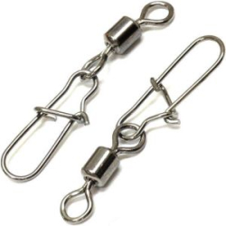 Вертлюги c застежкой Lucky John Pro Series Rolling Swivel Fastlock 010 10шт.
