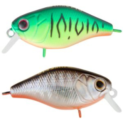 Воблер Strike Pro Cranky-X 50, 50 мм, 7,9 гр. цвет GC01S/A70-713S Double Black Silver OB/Mat Tiger