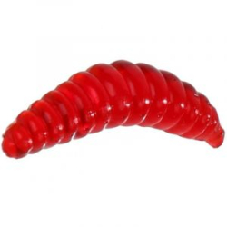 Силиконовая приманка личинка гусеницы Mikado Trout Campione Garlic 2.0см цв. 003 (1уп.- 15шт.)