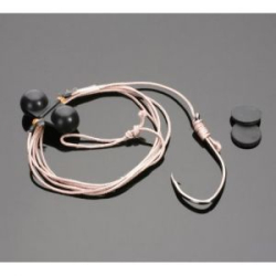 Поводок (монтаж) на сома Mikado Intro Cat Live Bait/Eel Rig (100см, кр.№/0 ) с трещеткой (HIC083-2/0)