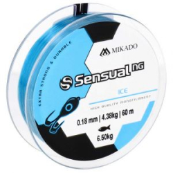 Леска зимняя Mikado Sensual N.G. Ice 60m синяя 0.16mm - 3,41 кг
