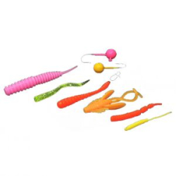 Комплект приманки и оснастки Lucky John Hungry Trout Set