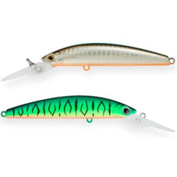 Воблер Strike Pro Magic Minnow 85, 85 мм, 9,3 гр. цвет: GC01S/A70-713S Double Black Silver OB/Mat Tiger (9931936)
