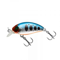 Воблер "Sprut" Rini Crank 32F (Floating/32mm/2,7g/0,1-0,6m/SBTR1) + Два Одинарных Крючка (S-75M #6)