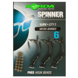 Готовая оснастка Korda Spinner hook sections Kurv # 6