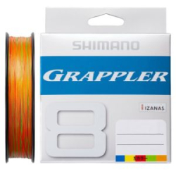 Шнур PE Shimano LD-A61U 200m Grappler 8 10M*5Col. #0.8 18,5LB