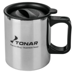 Термокружка 450ML с пластиковой крышкой Tonar T.TK-047-450