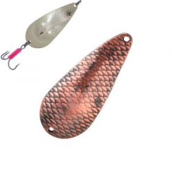 Блесна колеблющаяся Mikado Tracker №1/38гр./8,5см - старая медь