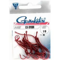 Крючок Gamakatsu Hook LS-3113R Red №3/0