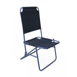 Стул туристический "Следопыт-Комфорт" складной со спин., 460х530х850 мм, труба сталь 16х1 мм (в ассорт.)