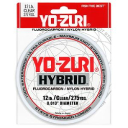 Леска монофильная Yo-Zuri Hybrid 252м Clear 0,283мм