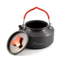 Чайник походный Следопыт Compact, 1 л, анодированный алюминий
