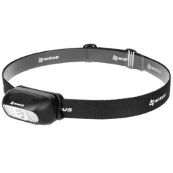 Фонарь налобный Nisus Pro 200 LM, IP44, USB (N-FN-HL05-D)