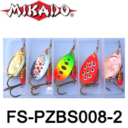 Mikado FS-PZBS008-2 Набор блесен