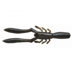 Силиконовая приманка Megabass Honjikomi Bottle Shrimp 2,4" цв. Green Pumpkin Blue
