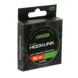 Поводковый материал Carp Pro Soft Coated Hooklink Camo 15lb 15м