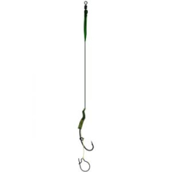 Поводок карповый Mikado Carp Fine Line Maggot Rig 23см, кр. №10, 15 lbs (уп.-2шт.) AMC-P11-10