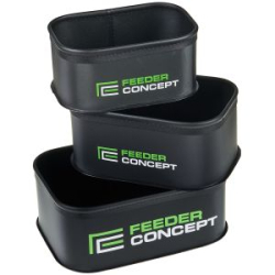 Емкости для прикормки и насадки Feeder Concept EVA 3шт. набор 270х170х100 (FC000-001)