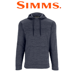 Simms Challenger Fishing Hoody, Selvedge Heather