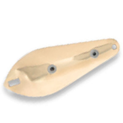 Блесна колеблющаяся незацепляйка Akara Legend Atom один крючок 70 мм 15 гр. цвет Go