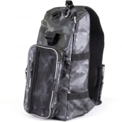 Сумка-рюкзак рыболовная Yaman Sling Shoulder Bag, 44х24х17 см, цв. серый камуфляж