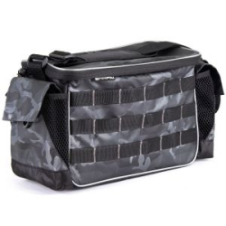 Сумка рыболовная "Yaman" Base Lure Bag L, 36х22х15 см, цв. серый камуфляж + 3 коробки LUNO 20