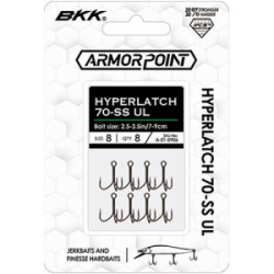 Крючок тройной BKK Armorpoint - Hyperlatch 70-SS UL (Classic Packaging) (A-ET-5849) - 4# (7шт)