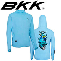 BKK Long Sleeve Performance Shirt Brand values GT Light Blue
