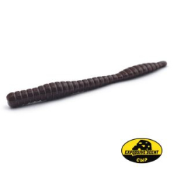 Силиконовая приманка Личинка Rampage Trout Hunting Dying Worm 3.1" цв.#072 - Brown