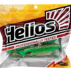 Силиконовая приманка Helios Nelma 3.15"/8 см Green Peas 6шт. (HS-26-051)