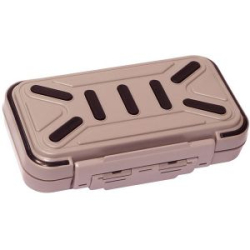 Коробка-раскладушка Kosadaka TB-S01-GRY, 16*9*4.5см для мелочей/мушек, герметичная, серая