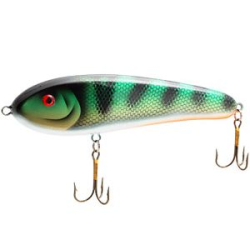 Джеркбейт Zettech Диана-F 100g/175mm цвет #Окунь