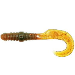Силиконовая приманка твистер RuBaits Long Twister - RBCL75MO04 - Машинное масло R